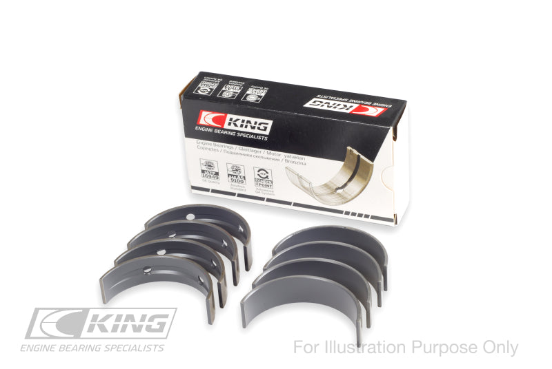 King Engine Bearings Ford Ecoboost 2.7L V6 Main Bearing Set