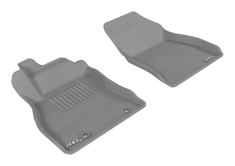 3D MAXpider 2011-2018 Nissan Juke Kagu 1st Row Floormat - Gray