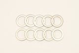 DeatschWerks -6 AN Aluminum Crush Washer (Pack of 10)