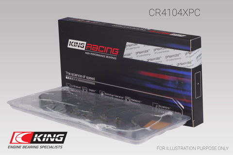 King Engine Bearings Audi/VW 83-03 1.6L/1.8L/2.0L (Size STDX) Performance Coated Rod Bearing Set