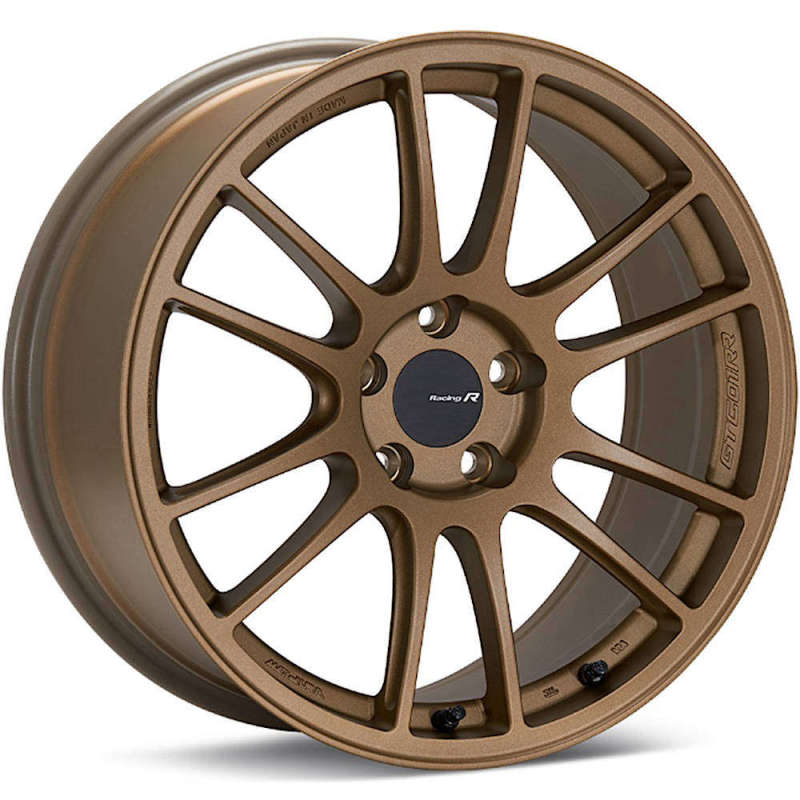 Enkei GTC01RR 18x8.5 5x100 42mm Offset Titanium Gold Wheel *Special Or