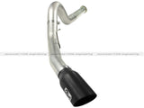 aFe MACHForce XP 5in DPF-Back Stainless Steel Exhaust , Blk, Ford Diesel Trucks 11-14 V8-6.7L td