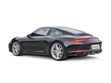 Akrapovic 16-17 Porsche 911 Carrera S/4/4S/GTS (991.2) Slip-On Line (Titanium) w/ Titanium Tips