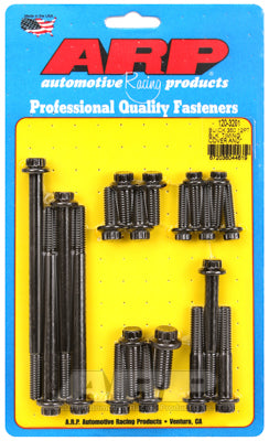 350, timing cover for Buick Black Oxide 12-Pt Heads