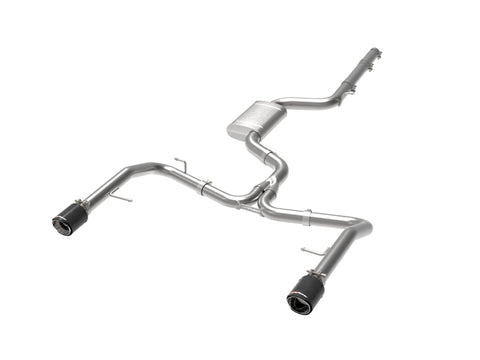 aFe 19-21 VW Jetta GLI (MKVII) L4-2.0L (t) MACH Force-Xp 304 SS Cat-Back Exhaust System Carbon Tips