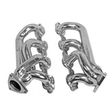 BBK 14-18 GM Truck 5.3/6.2 1 3/4in Shorty Tuned Length Headers - Polished Silver Ceramic