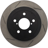 StopTech Power Slot 02-05 WRX Rear Right SportStop Slotted Rotor