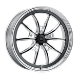 Weld S80 20x11 / 5x115 BP / 5.8in BS Black Wheel (High Pad) - Non-Beadlock