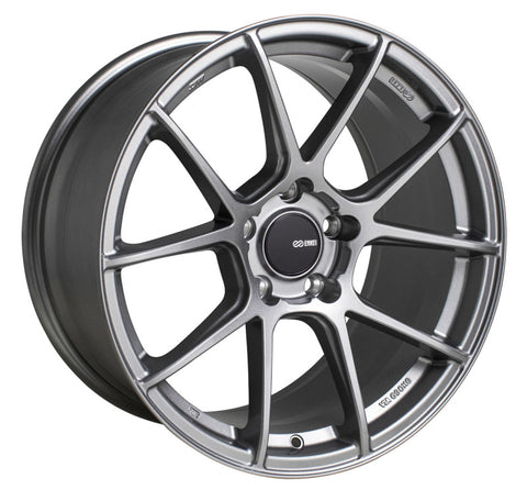 Enkei TS-V 18x9.5 5x114.3 38mm Offset 72.6mm Bore Storm Grey Wheel