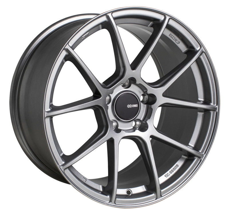 Enkei TS-V 17x8 5x100 45mm Offset 72.6mm Bore Storm Grey Wheel