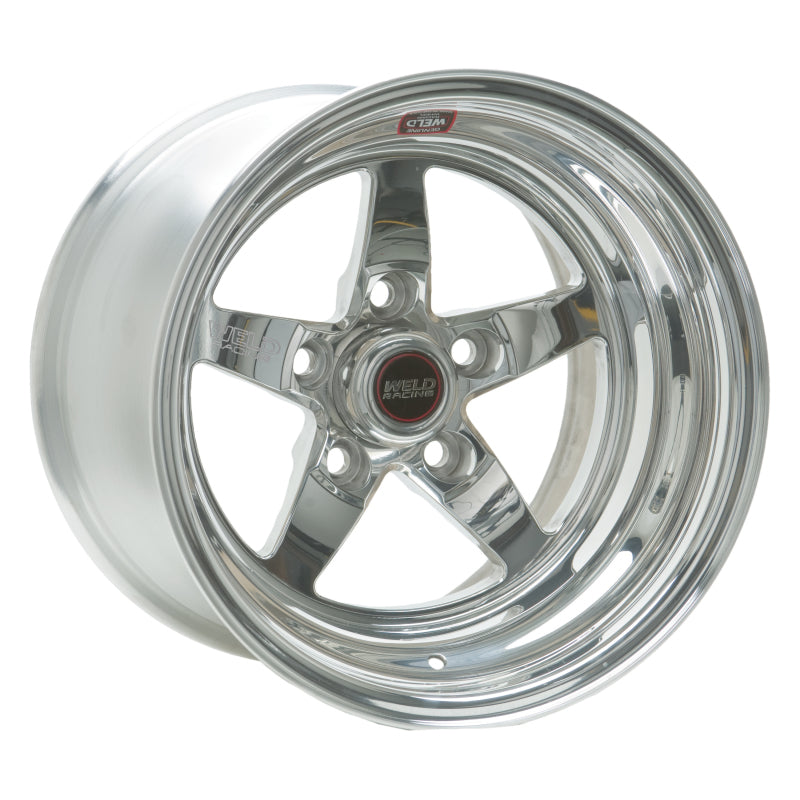 Weld S71 15x10.33 / 5x4.75 BP / 4.5in. BS Polished Wheel (Medium Pad) - Non-Beadlock