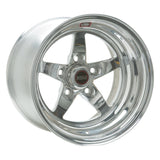 Weld S71 15x9.33 / 5x120mm BP / 6.5in. BS Polished Wheel (Low Pad) - Non-Beadlock