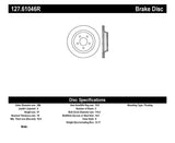 StopTech Slotted & Drilled Sport Brake Rotor