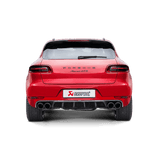 Akrapovic 2014 Porsche Macan Turbo (95B) Evolution Line Cat Back (Titanium) w/ Titanium Tips