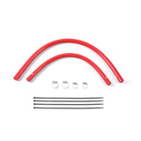 Mishimoto 91-01 Jeep Cherokee XJ 4.0L Silicone Heater Hose Kit - Red