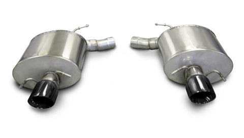 Corsa 2009-2014 Cadillac CTS Sedan V 6.2L V8 Black Touring Axle-Back Exhaust