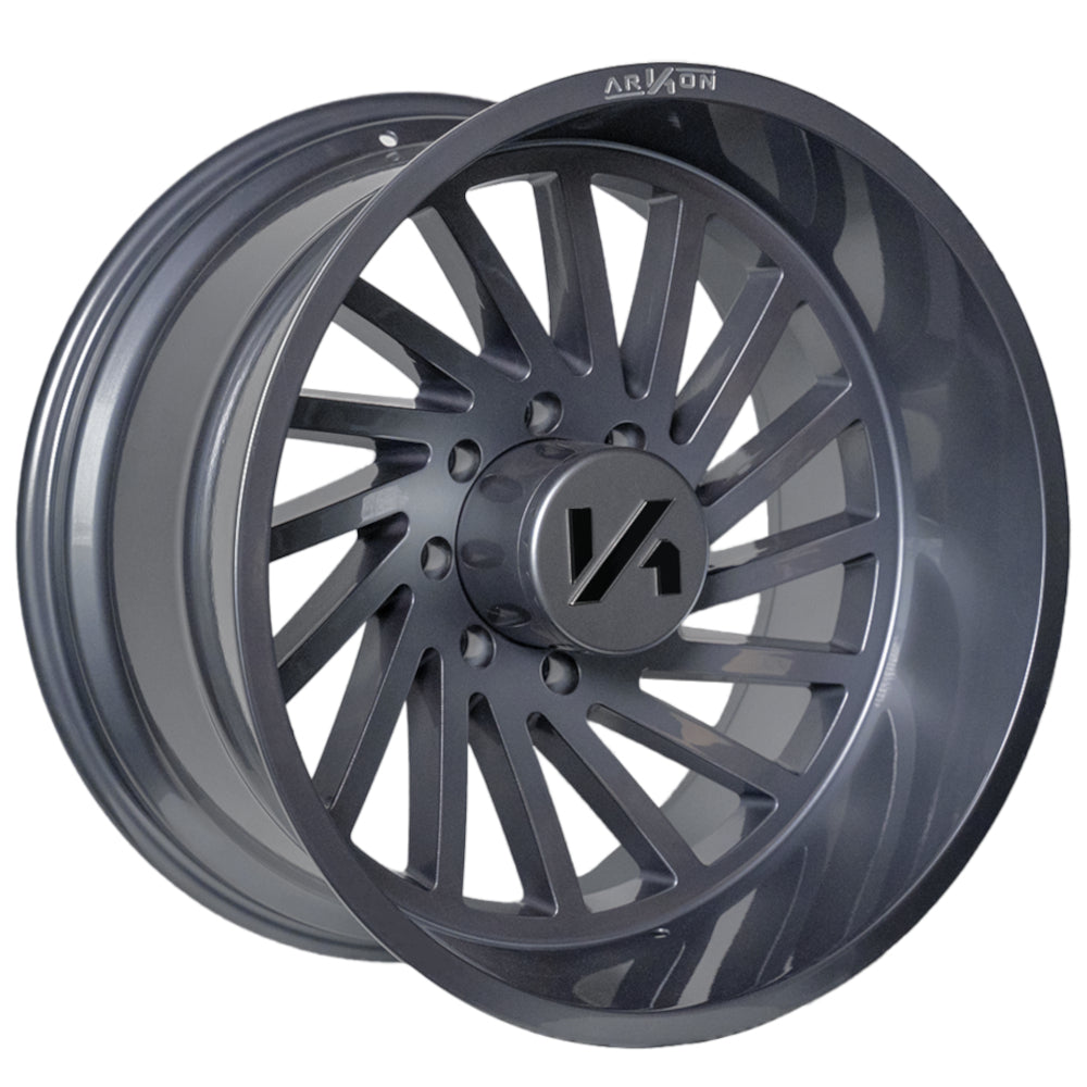 Caesar Off Road Wheels Anthracite Metallic Gray 22x12 6x135 -51 87.1mm Arkon Off Road