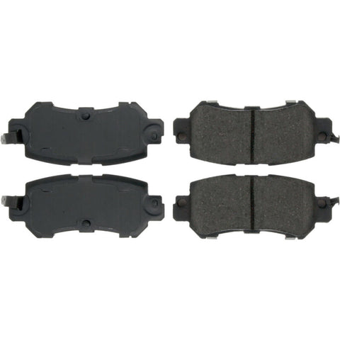 Posi-Quiet 09-10 Audi A4 / 10 Audi S4 Deluxe Plus Rear Brake Pads