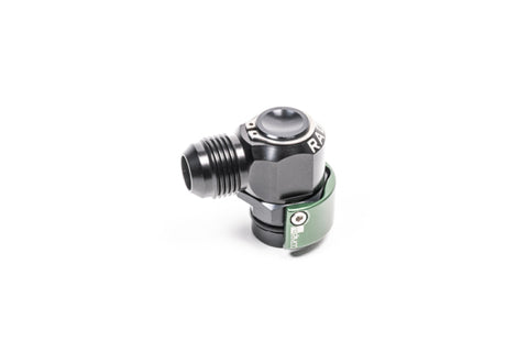 Radium V2 Quick Connect 19mm Male to 10AN Male 90 Degree