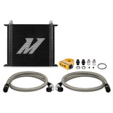 Mishimoto Universal Thermostatic Oil Cooler Kit 34-Row Black