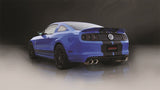 Corsa 2013-2014 Ford Mustang Shelby GT500 5.8L V8 Polished Sport Axle-Back + XO Exhaust