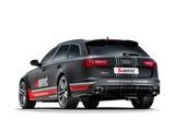 Akrapovic 14-17 Audi RS6 Avant (C7) Evolution Line Cat Back (Titanium) w/ Carbon Tips