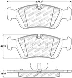 StopTech 96-02 BMW Z3 / 03-08 Z4 / 97-00 323 / 10/90-99 325/328 (E30/E36) Front Brake Pads
