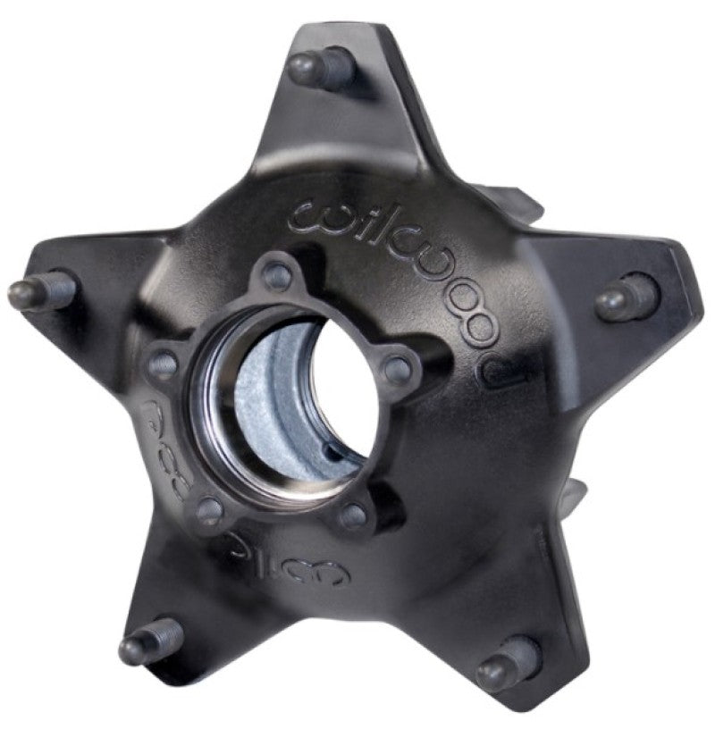 Wilwood Hub-Starlite 55 Rear - Standard Offset 5/8 C Studs-Drilled-Black