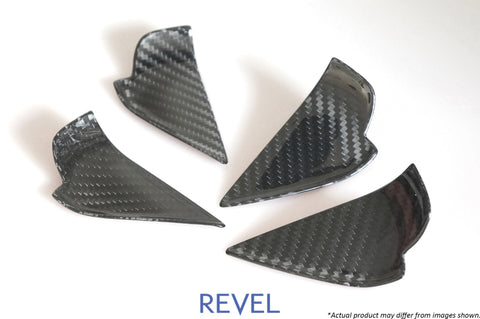 Revel GT Dry Carbon Door Trim Inner (Left & Right) 16-18 Mazda MX-5 - 2 Pieces