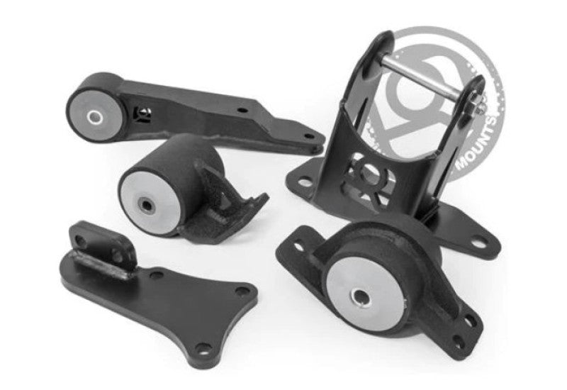 Innovative 00-07 Honda Insight K-Series Black Steel Mounts 85A Bushings (K24 Engine and K20 Trans)