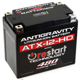 Antigravity YTX12 Lithium Battery w/Re-Start