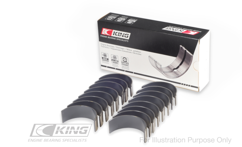 King Engine Bearings Toyota 3UR-FE (Size 0.25) Connecting Rod Bearing Set