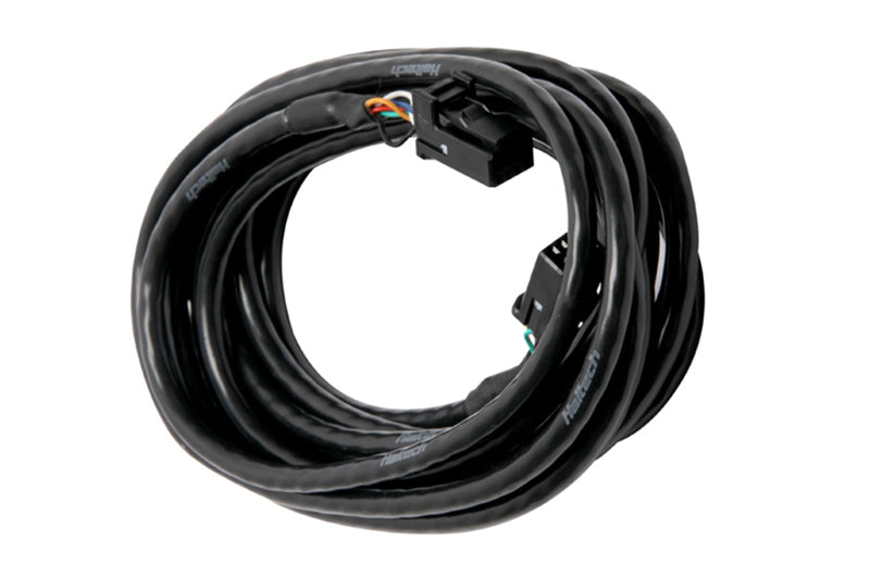 Haltech CAN Cable 8 Pin Black Tyco to 8 Pin Black Tyco 150mm (6in)