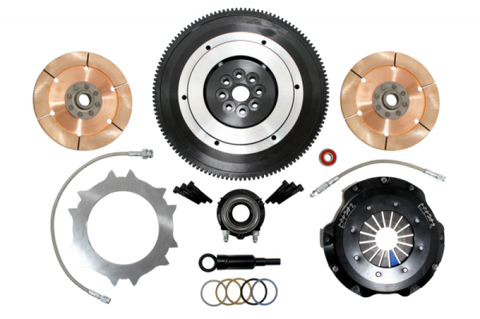 Clutch Masters 07-09 Subaru Legacy GT Spec B Push Style Race Twin-Disc 7.25in Clutch Kit