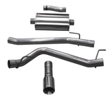Corsa 2020-2025 Jeep Gladiator JT 3.6L Single Side Exit Cat-Back Exhaust w/ Single 4in Polished Tip