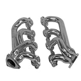 BBK 14-18 GM Truck 5.3/6.2 1 3/4in Shorty Tuned Length Headers - Titanium Ceramic