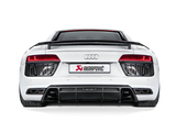 Akrapovic 16-17 Audi R8 5.2 FSI Coupe/Spyder Slip-On Line (Titanium) w/ Carbon Titanium Tips