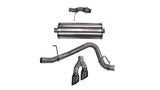 Corsa 2015-2020 Chevy Tahoe/GMC Yukon Cat-Back Exhaust Sport 3in Single Side Twin Black 4in Tips