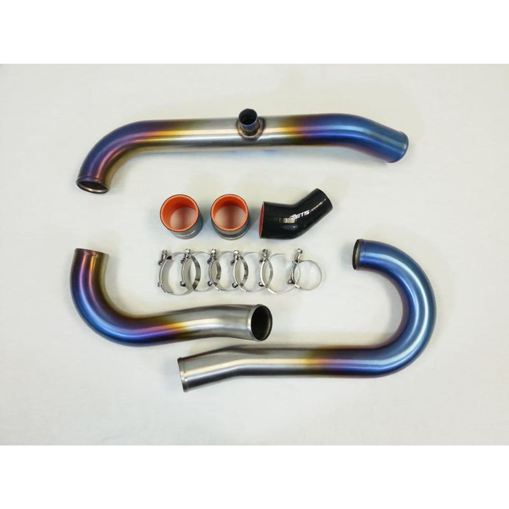 ETS 03-06 Mitsubishi Evo 8/9 2.5" Titanium Short Route Complete Intercooler Piping Kit