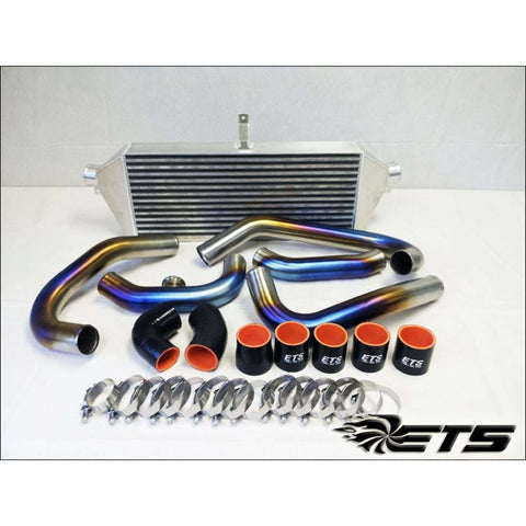 ETS 04-07 Subaru STI Brushed Titanium Front Mount Intercooler Piping Kit