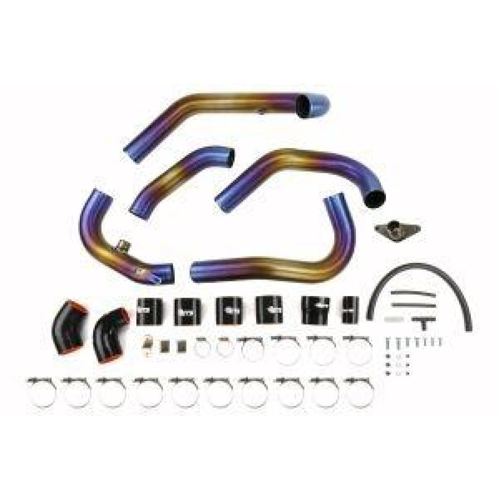 ETS 08-14 Subaru STI Intercooler Piping - Titanium - Spot Anodize