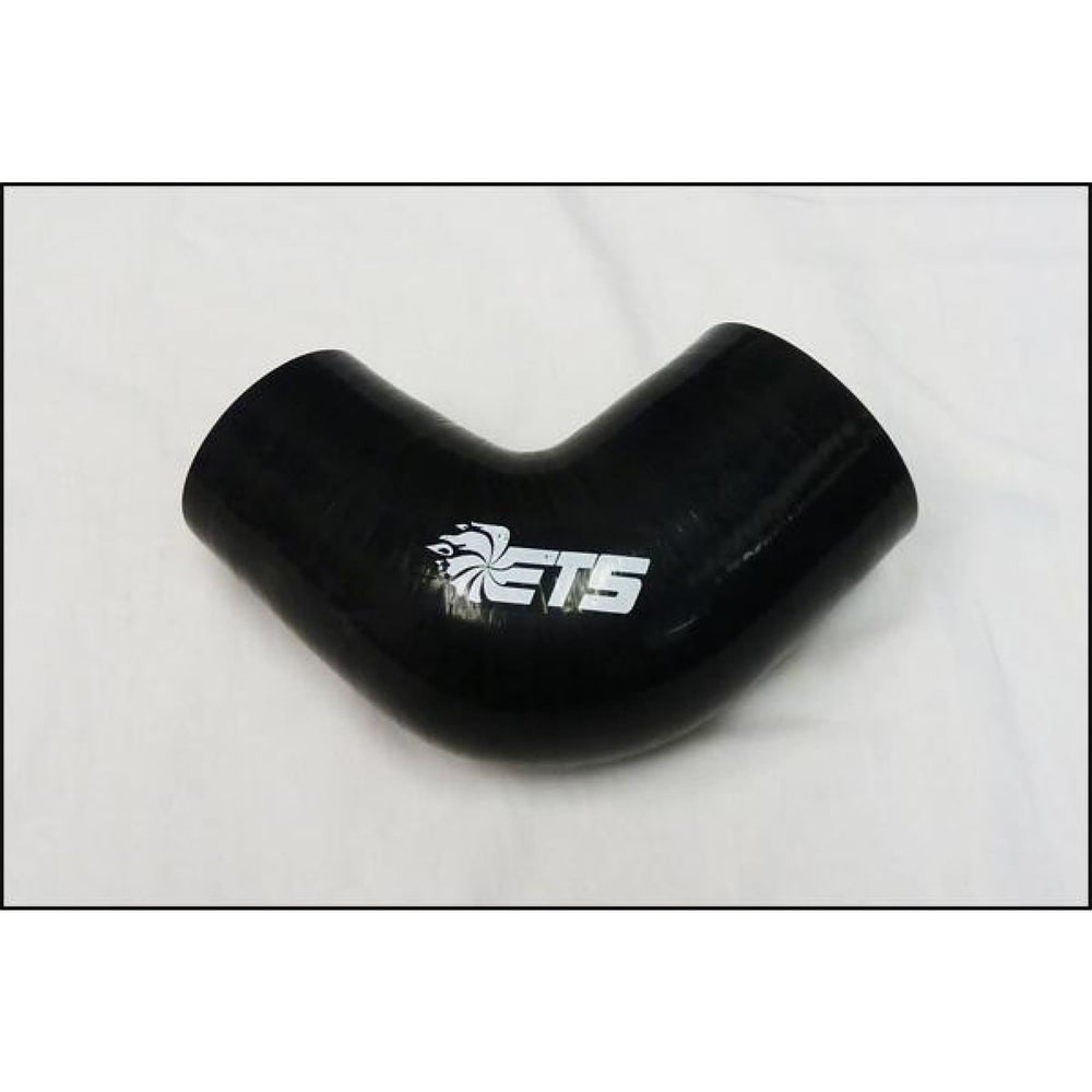 ETS 2.5" - 2.75" 90 DEGREE BLACK SILICONE COUPLER