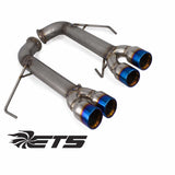 ETS Subaru WRX/STI 2015+ Muffled Catback Exhaust Rear Section Only