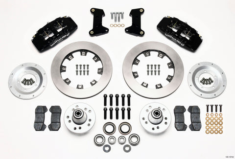 Wilwood Dynapro 6 Front Hub Kit 12.19in 74-80 Pinto/Mustang II Disc Spindle only