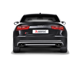 Akrapovic 13-17 Audi S6 Avant/Limousine (C7) Evolution Line Cat Back (Titanium) w/ Carbon Tips