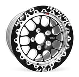 Weld S77 15x10.33 / 5x120mm BP / 7.5in. BS Black Wheel (Medium Pad) - Black Single Beadlock MT