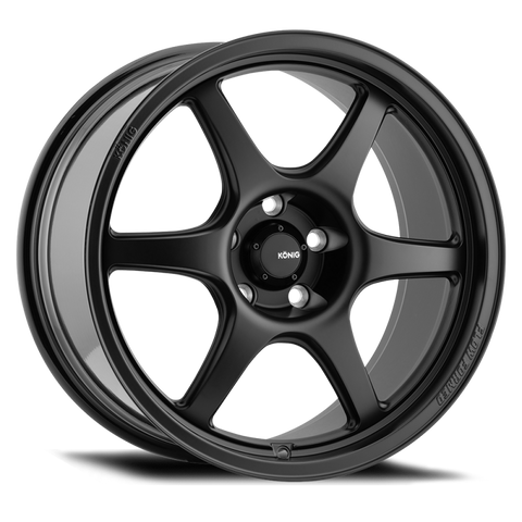 Konig Hexaform 15x8 4x100 ET25 Matte Black