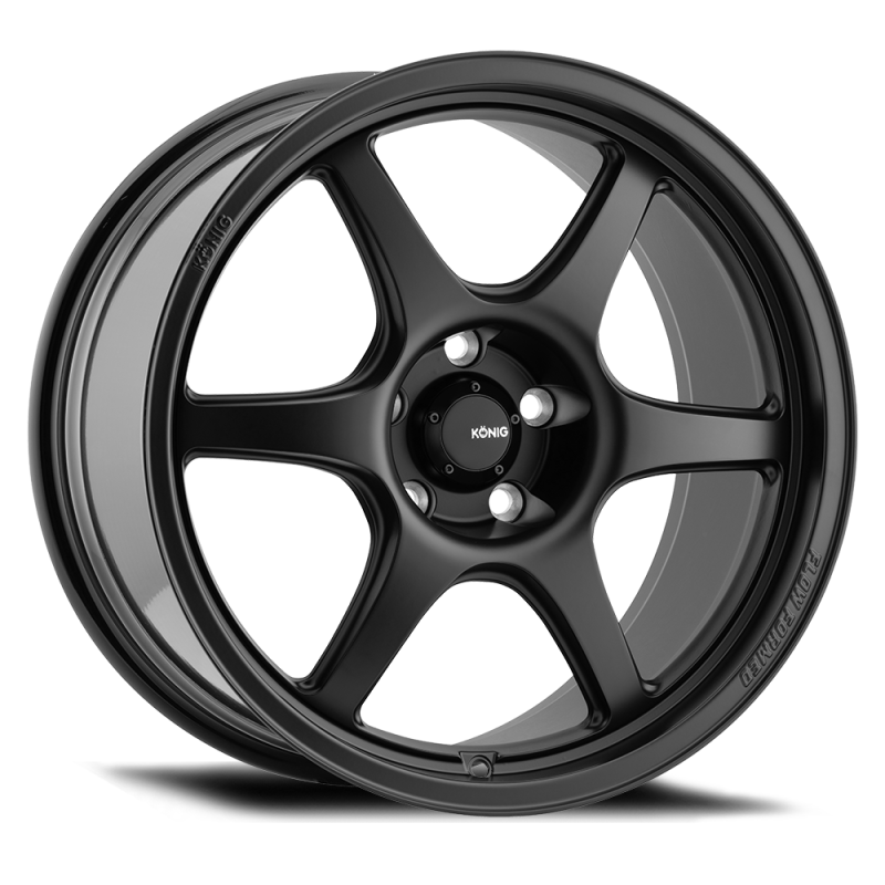 Konig Hexaform 17x8 5x114.3 ET38 Matte Black