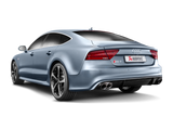 Akrapovic 14-17 Audi RS7 Sportback (C7) Evolution Line Cat Back (Titanium) w/ Carbon Tips