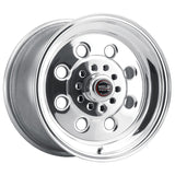 Weld Draglite 15x14 / 5x4.5 & 5x4.75 BP / 7.5in. BS Polished Wheel - Non-Beadlock